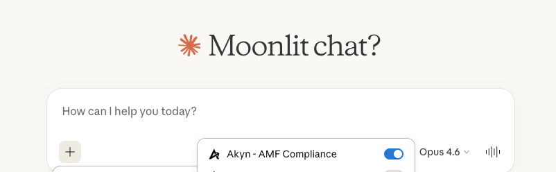 Use Claude for financial compliance with Akyn